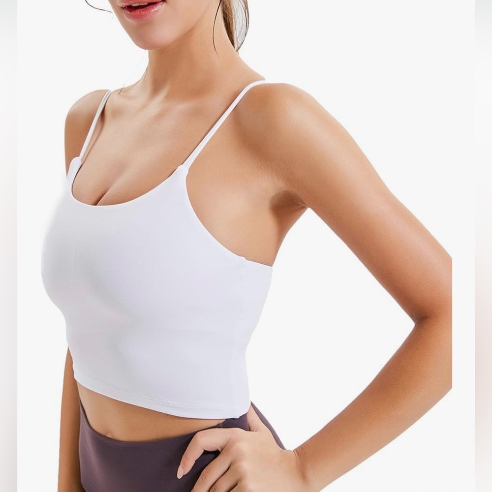 Lemedy Padded Sports Bra/Workout Tank Top